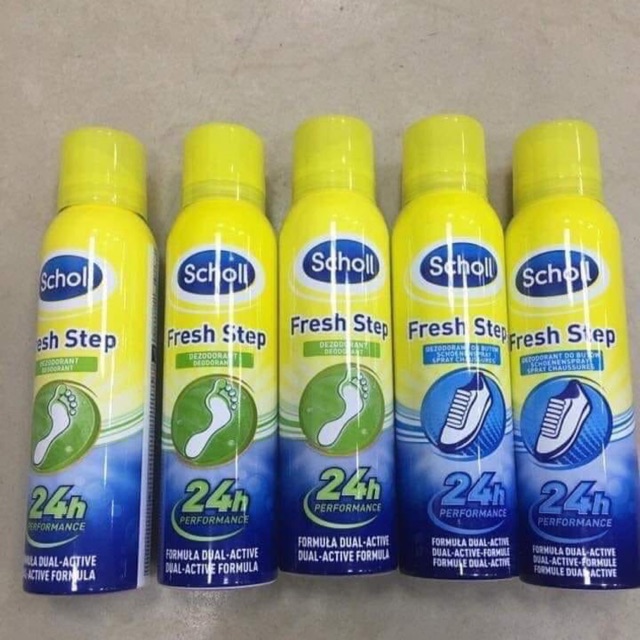 XỊT KHỬ MÙI HÔI CHÂN - KHÁNG KHUẨN SCHOLL - CHO NAM - NỮ