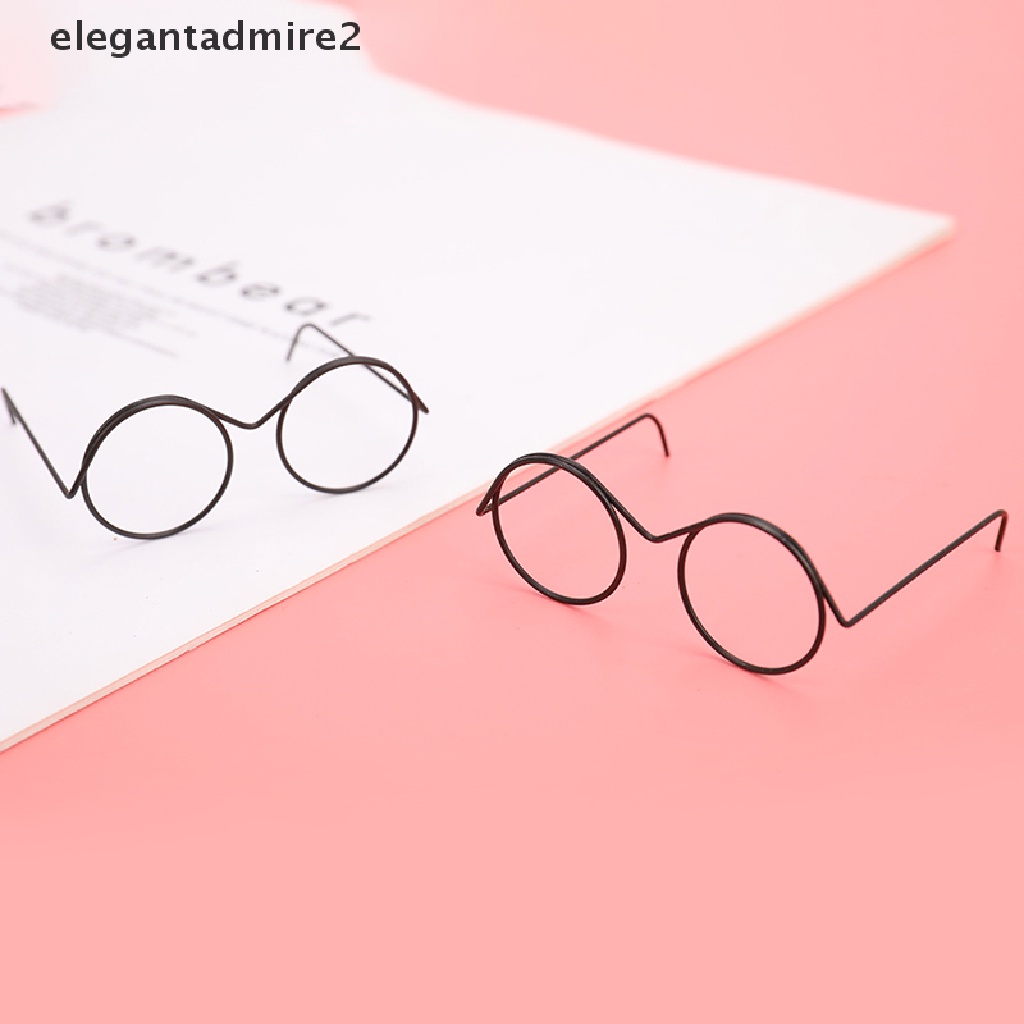 Mắt Kính Không Gọng Tròn Thời Trang Dành Cho Búp Bê