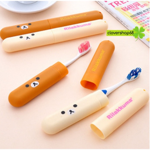 Hộp đựng bàn chải gấu Rilakuma🍀 Clovershop68 🍀
