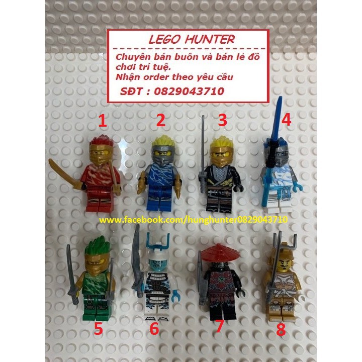Lego Minifigures Ninjago nhân vật giá rẻ