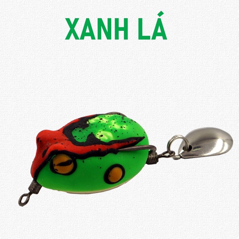 NHÁI HƠI FROG T30 F THÁI LAN 3CM-7G ĐI NỔI MỒI CÂU LURE LÓC CHUỐI VƯỢC CAO SU DÀY DẶN MỀM DAI