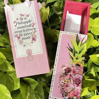 Hộp giấy đựng bánh⚡ CAO CẤP ⚡ hộp giấy đựng bánh dứa Hoa Viên