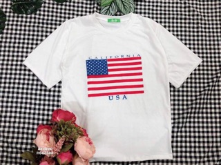 Áo cờ mĩ USA ( HS)