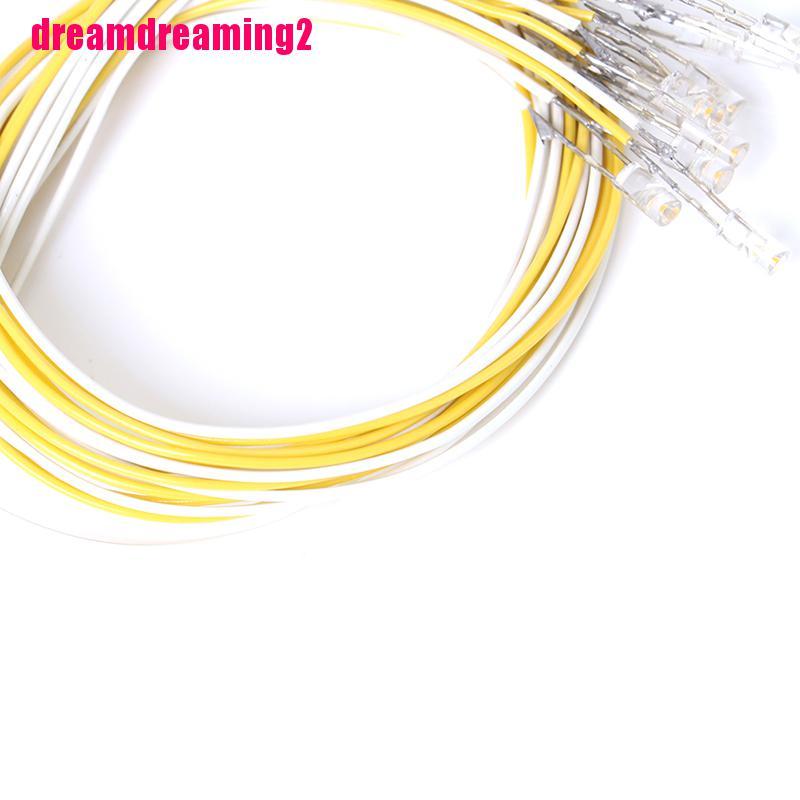 10 dây đèn led 1:12 với dây dài 20cm trang trí nhà búp bê
