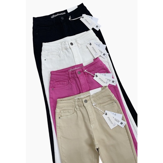 Quần  jeans bass màu tua lai hàng xuất