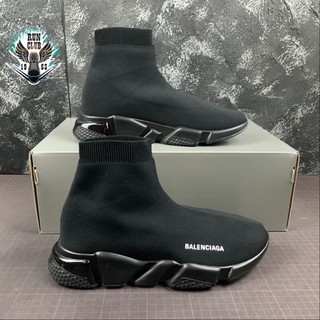 [Ảnh thật] giày thể thao Balenciaga speed full đen thời trang nữ