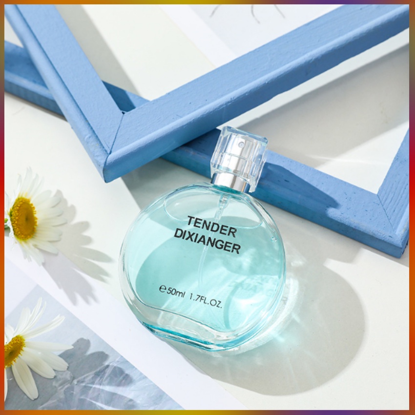Nước Hoa Nữ Mầu Xanh Lam Tender 50ml/Chai Hương Thơm Thanh Mát Cả Ngày Dài