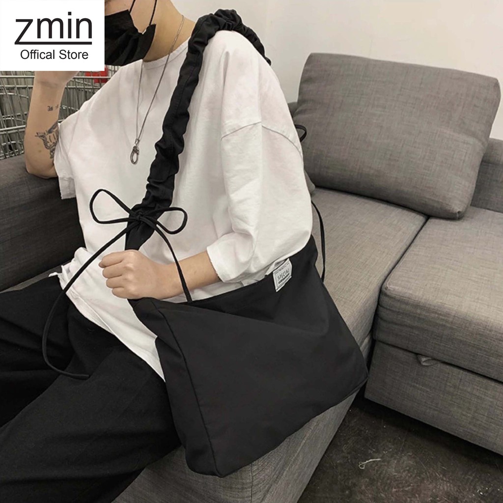 Túi đeo chéo nữ thời trang unisex Zmin, chất liệu vải  cấp chống thấm nước - T068