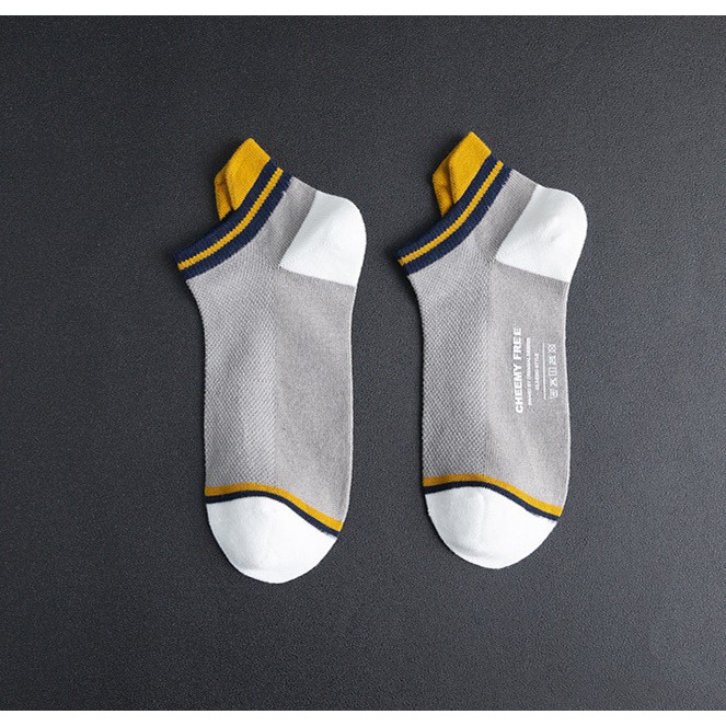 Tất nam cao cấp 💥FREESHIP💥 Cheemy free khử mùi kháng khuẩn chống hôi chân phiên bản Sport 2020