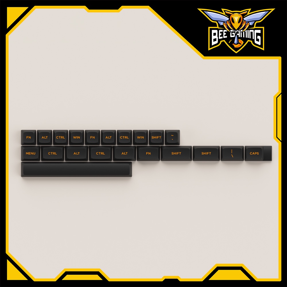 [Mã SKAMSALE03 giảm 10% đơn 200k] Bộ keycap AKKO Carbon Retro - Chất liệu PBT Double Shot - 155 nút (ASA Low-profile)