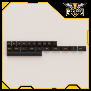 Bộ keycap AKKO Carbon Retro - Chất liệu PBT Double Shot - 155 nút (ASA Low-profile)