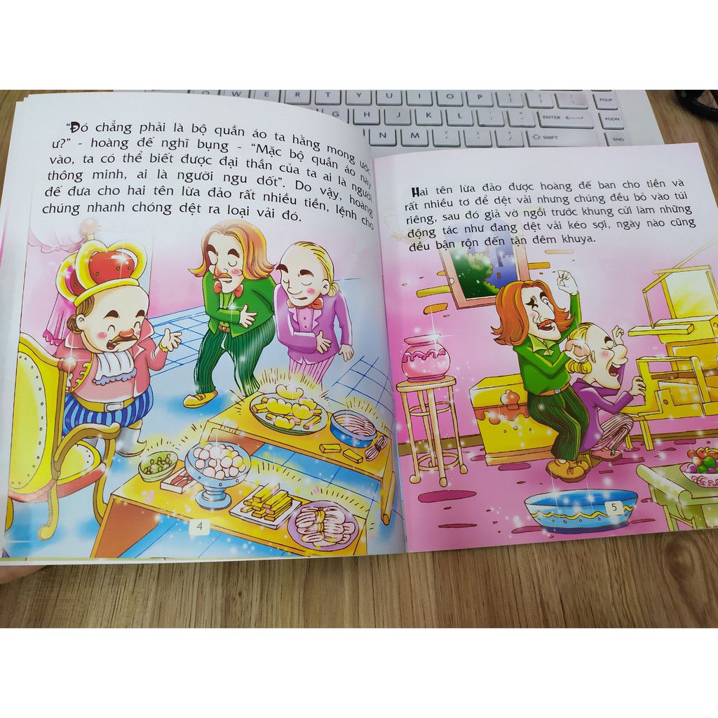 Sách - Truyện Cổ Tích Thế Giới Hay Nhất - Bộ Quần Áo Mới Của Hoàng Đế - 8935212341653 | BigBuy360 - bigbuy360.vn