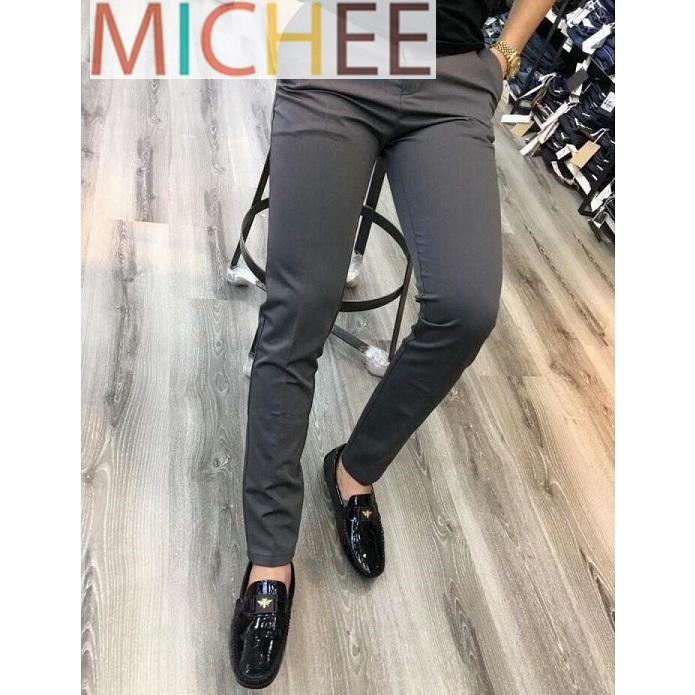Quần Âu Nam MiChee Vải Tuyết Mưa Co Giãn Tốt, Quần Tây Công Sở Cao Cấp | BigBuy360 - bigbuy360.vn