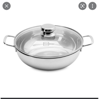 NỒI LẨU FIVE STAR 3 ĐÁY SIZE 28 CM