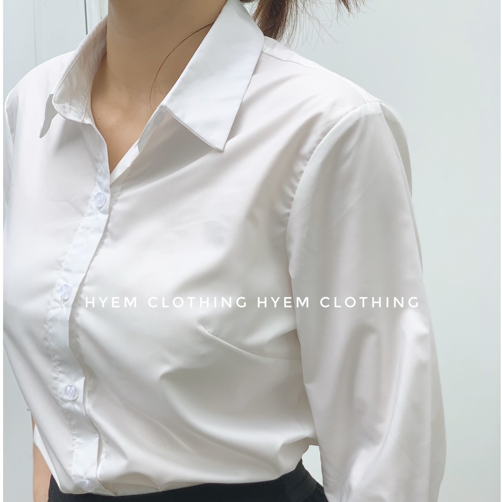 Combo Quần Tây Baggy Lưng Thun (Phía Sau) Và Áo Sơ Mi Trắng Form Vừa Basic Đi Học Đi Làm Công Sở | BigBuy360 - bigbuy360.vn