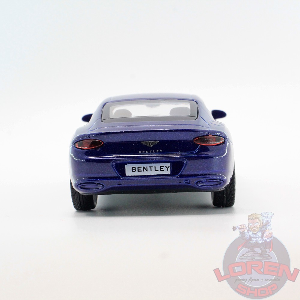 Mô hình ô tô kim loại Bentley Continental GT tỷ lệ 1:36, siêu xe đồ chơi chạy cót 13 cm lorenshop