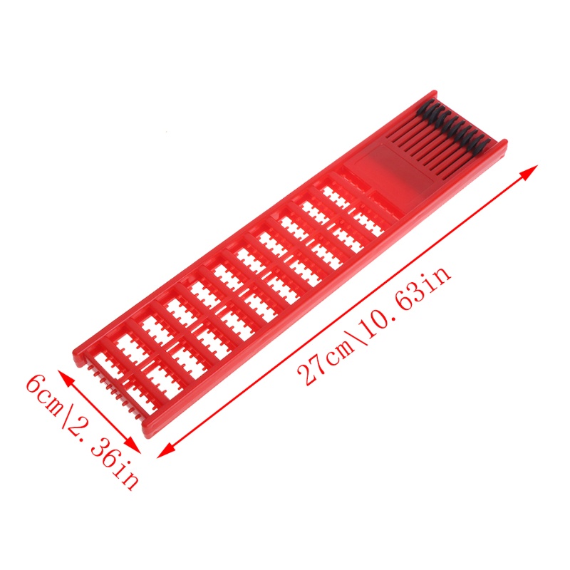 Giá Đỡ Móc Câu Cá Bằng Nhựa Hai Mặt