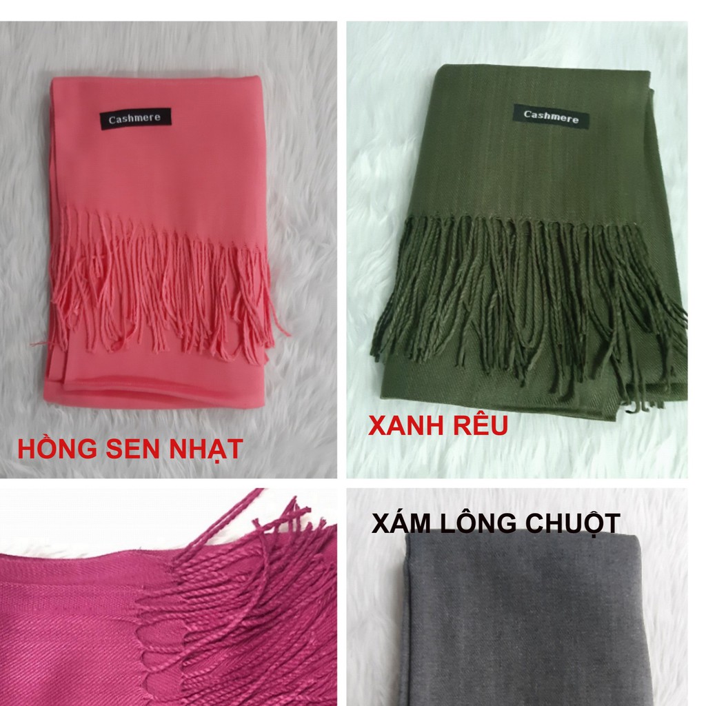 Khăn choàng cổ cashmere hàng cao cấp