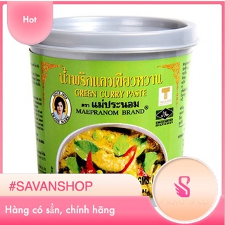 【Hàng Thái】 Gia vị cà ri xanh thái lan Green Curry Paste 380g