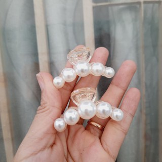 Kẹp tóc đính hạt thời trang (4.5cm)
