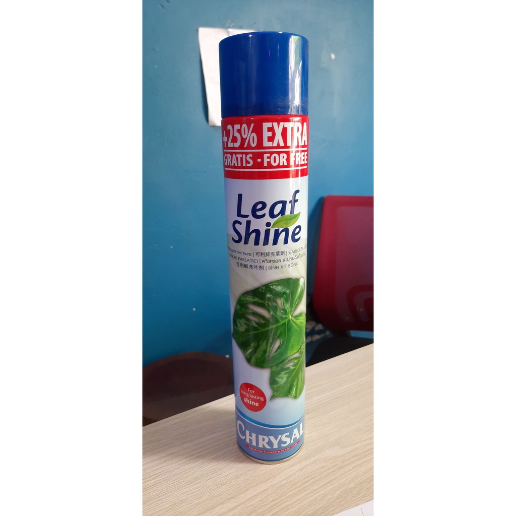 Xịt bóng lá, dưỡng lá cho lan và cây kiểng trong nhà - Leaf Shine +25% [hàng chính hãng]