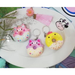squishy thơm hình bánh DONUT nhiều mẫu album 1