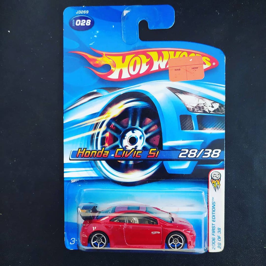 Hot Wheels Mô Hình Đồ Chơi Xe Hơi Honda Civic Si Vhtf Red Rare 1