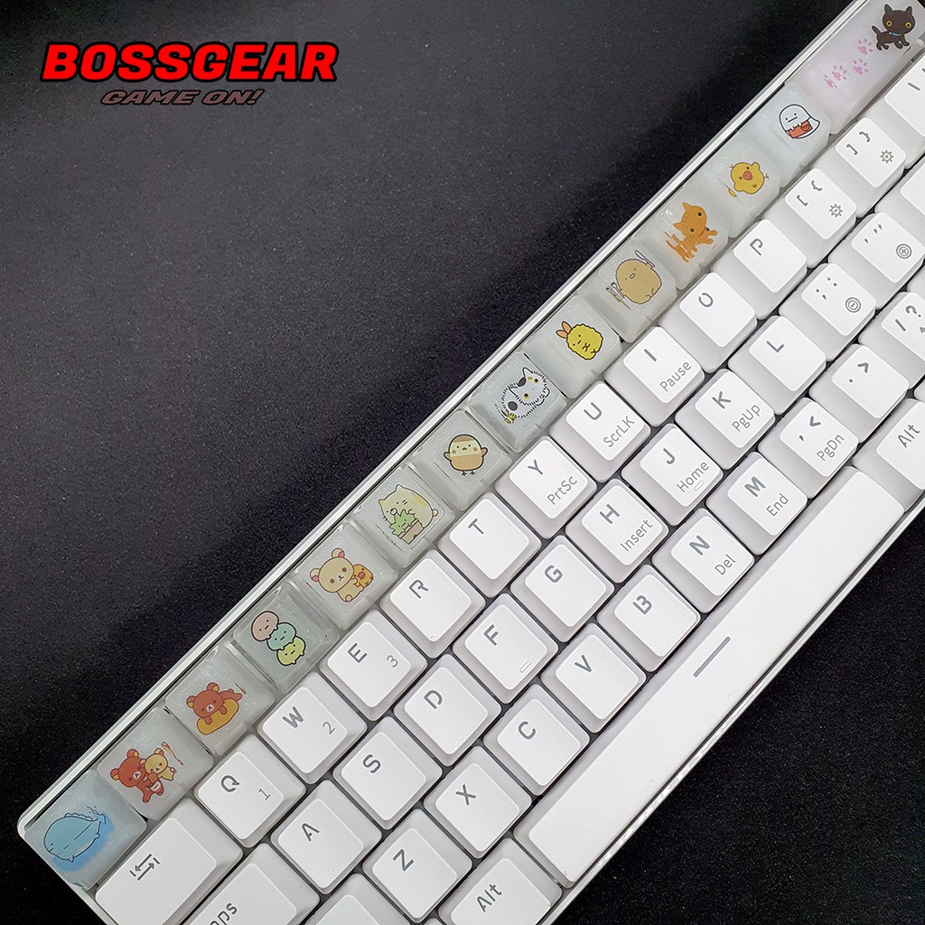 Keycap Lẻ hoạt hình anime cực kỳ dễ thương cute OEM hoặc DSA ( keycap resin độc lạ )( Keycap Artisan )