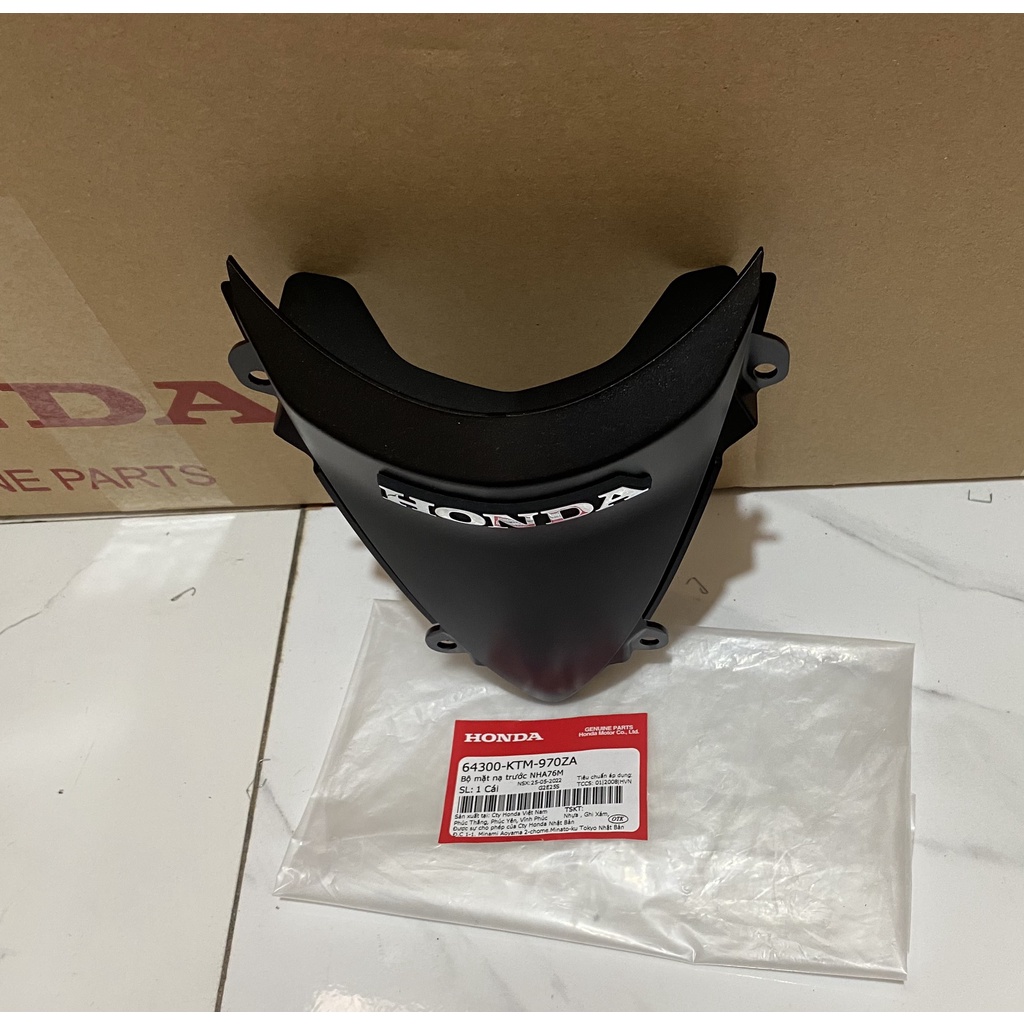 Bộ mặt nạ trước HONDA FUTURE NEO năm 2005-2007 màu Đen.