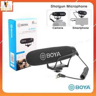 Boya by-bm2021 - micro thu âm quay vlog cho điện thoại, máy ảnh