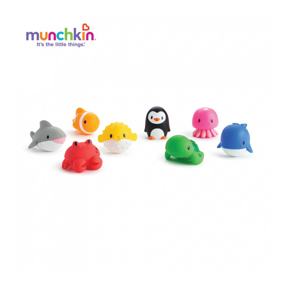 Bộ 8 sinh vật biển Munchkin ngộ nghĩnh [BabyUS]