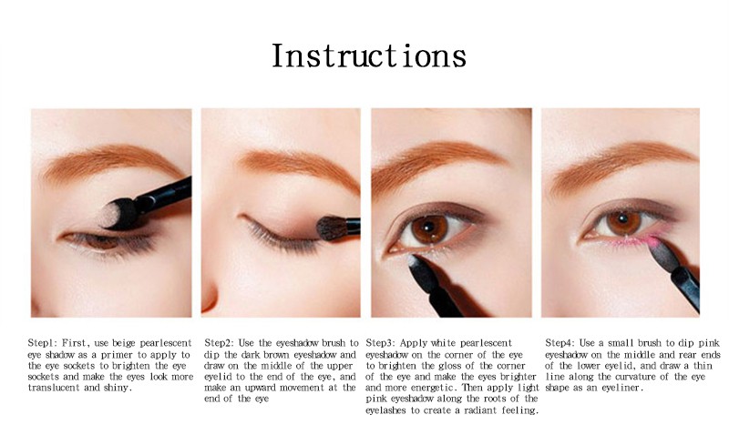 VN (Hàng Mới Về) Bảng Phấn Mắt Trang Điểm 180 Màu Miss Rose | BigBuy360 - bigbuy360.vn