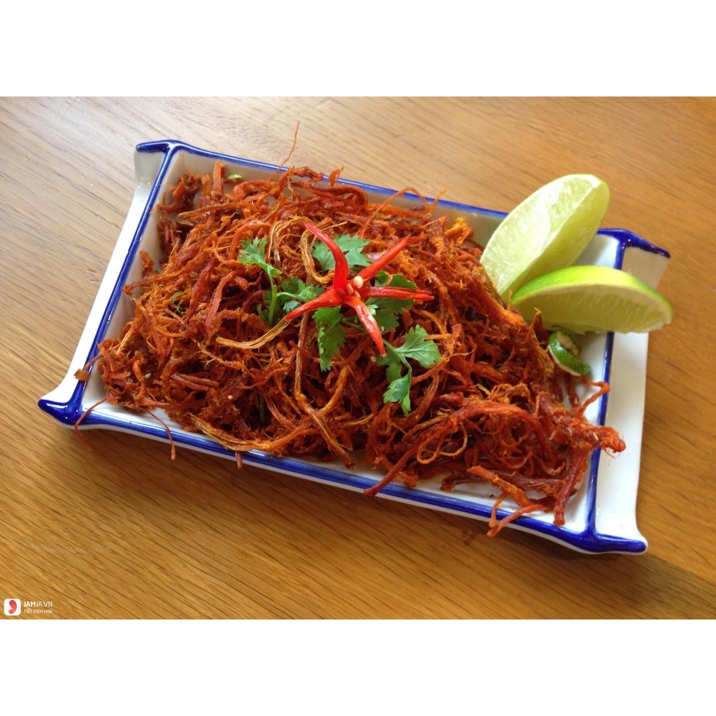 Khô bò xé sợi 300g loại đặc biệt ngon Đồ Ăn Vặt Sài Gòn Đặc Sản