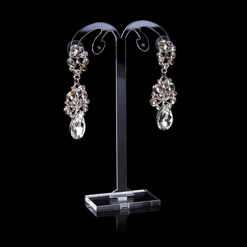 Set 3 Giá Đỡ Trưng Bày Bông Tai Chất Liệu Acrylic