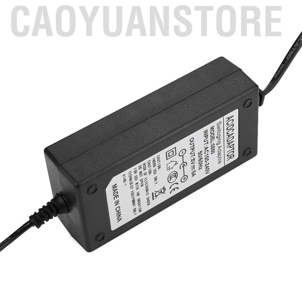 Caoyuanstore AC 100-240V To 24V/12V/5V 2A/4A/5A/6A Power Supply Adapter US Plug LED Strip CS