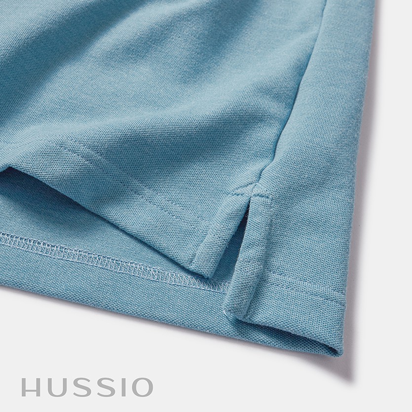 Áo polo nam classic HUSSIO cổ bẻ sang trọng | BigBuy360 - bigbuy360.vn