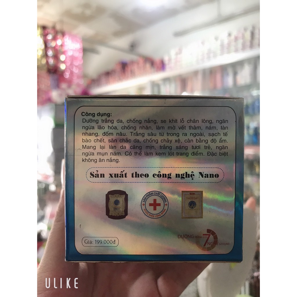 kem son nhau thai cừu dưỡng trắng da ngừa nếp nhăn lão hóa da giúp tái tạo da hủ 20g [chuẩn hàng]