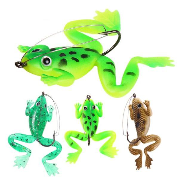 Mồi Câu Giả Hình Ếch 5.2Cm Có Gắn Lưỡi Câu