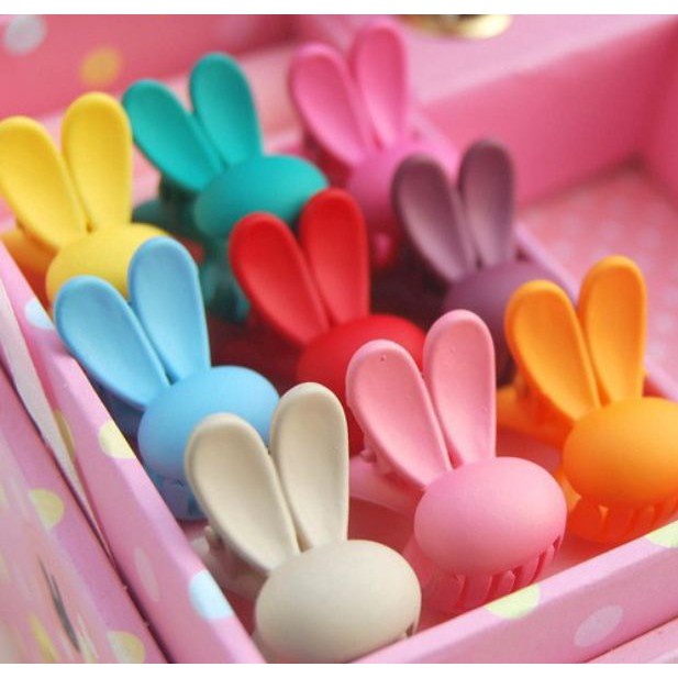 Kẹp tóc thỏ tai dài/ chuột Mickey/ trái cây cho bé (Sỉ 1,5k)   Clovershop68