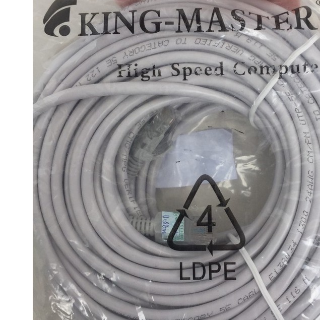 Dây cáp mạng LAN Internet bấm sẵn KingMaster dài 10 mét