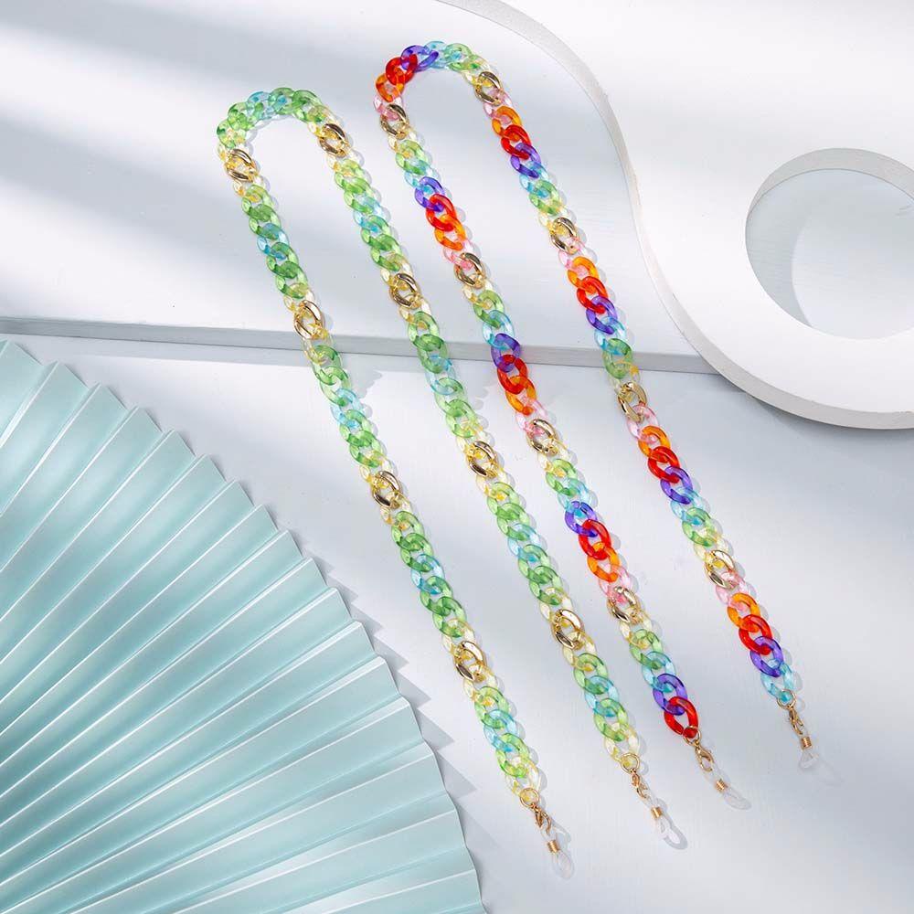 Dây Đeo Kính Acrylic Màu Kẹo Thời Trang Cho Nữ
