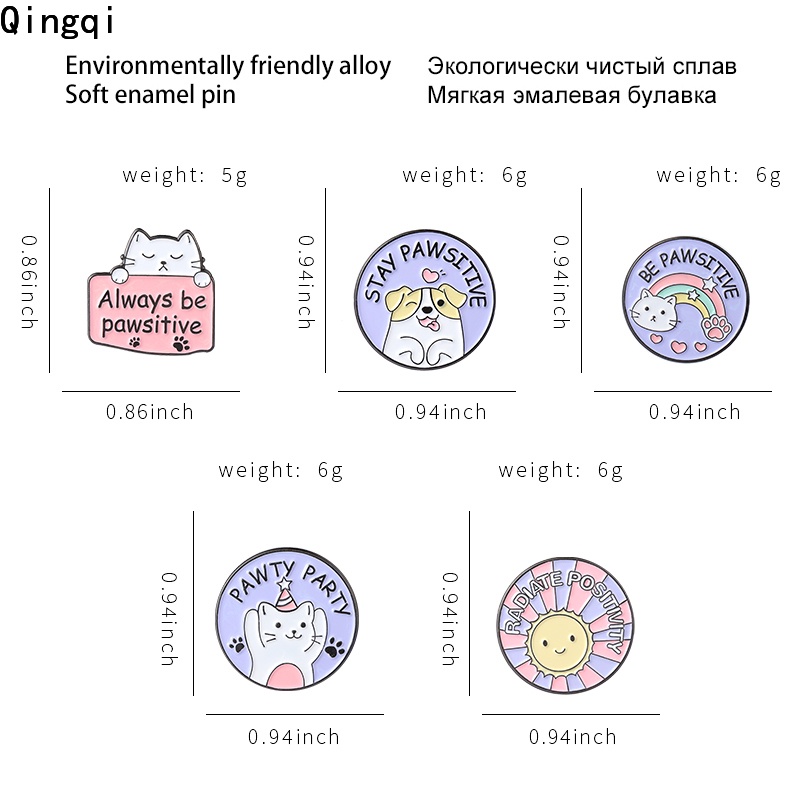 Ghim cài áo Miss Zoe trang trí hình mèo đáng yêu