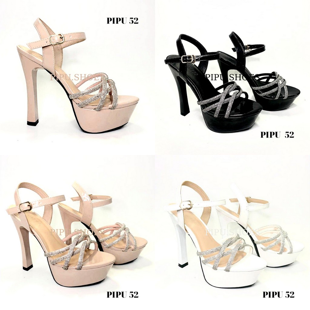 giày cao gót đế đúp 12cm&amp;13cm, sandal cao gót nữ trên 10cm catwalk