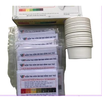 Que test viêm phụ khoa nhanh Thử viêm nhiễm âm đạo LAHUTU