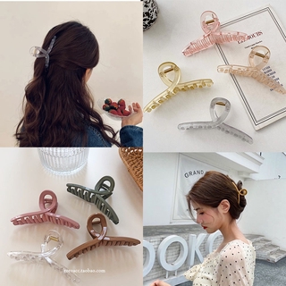 Kẹp Tóc Càng Cua Đơn Giản Nhiều Màu Tùy Chọn