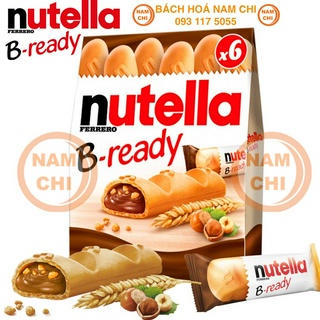 Bánh mì que nutella b-ready 132g ăn vặt cực ngon