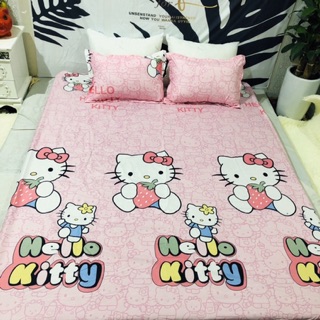 Bộ 5 món hè cotton poly mẫu Hello Kitty