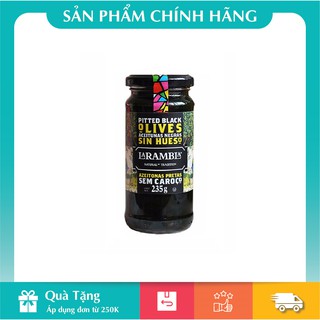 Quả olive đen tách hạt la rambla 235gr