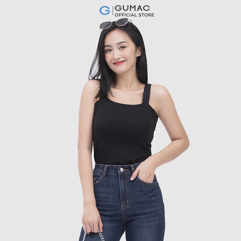 [Mã WABRGUM giảm 10% tối đa 30K đơn 99K] Áo tanktop bản dây thời trang GUMAC ATC04054