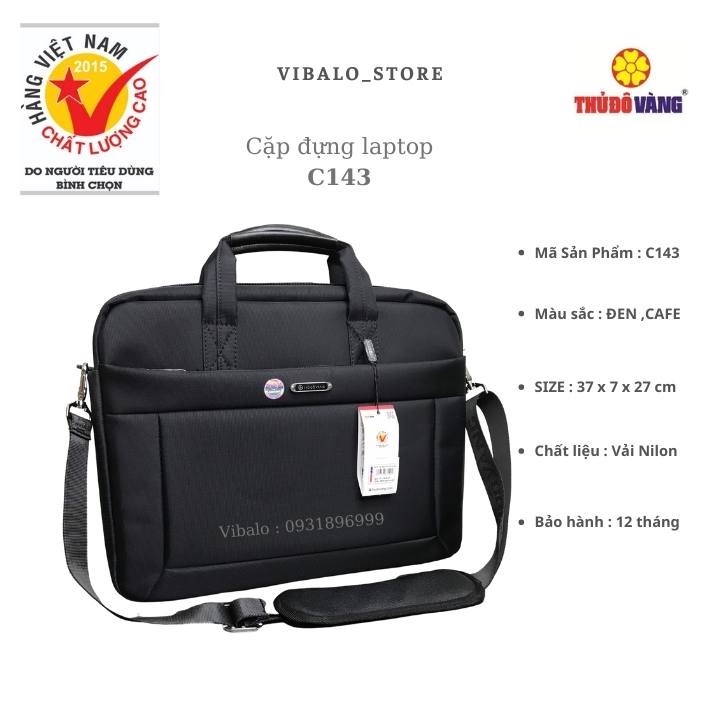 Cặp đựng laptop công sở túi giáo viên tài liệu cao cấp C143 C142,C141 Thủ Đô Vàng
